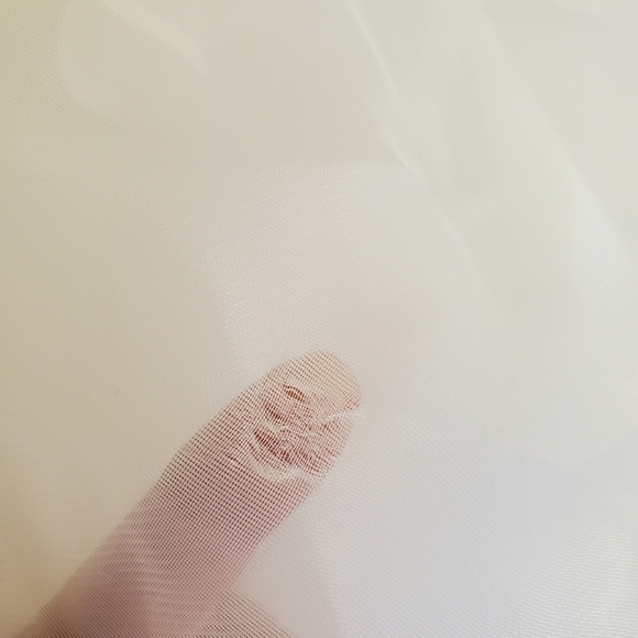 NWOT Lulus Yours For Eternity Organza Embroidered Maxi Wedding Dress Sz L - Picture 14 of 14